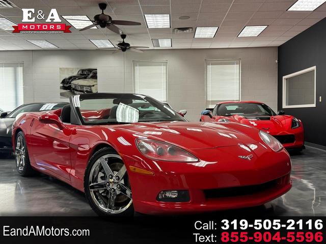 Victory Red 2007 Chevrolet Corvette Coupe Rear-Wheel Drive 6-Speed Manual Overdrive