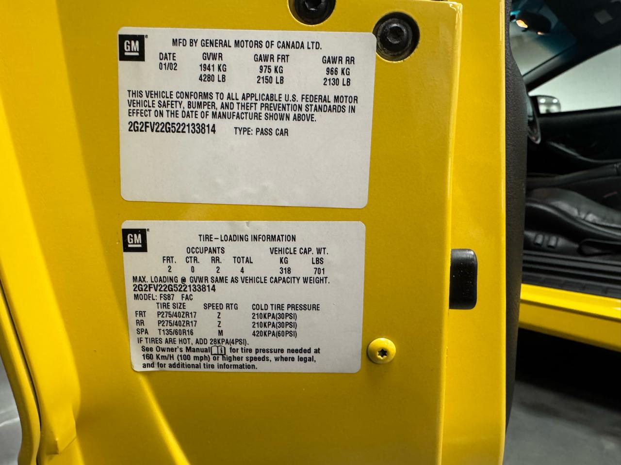 Pontiac Firebird  2002