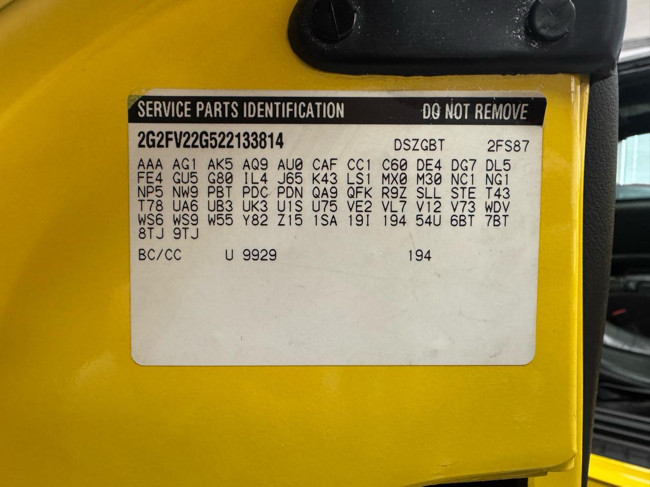 Pontiac Firebird  2002