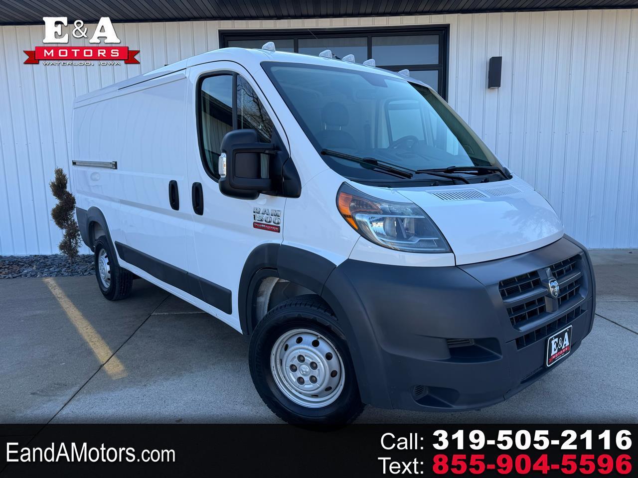RAM ProMaster Cargo Van 1500 Low Roof 136" WB 2017