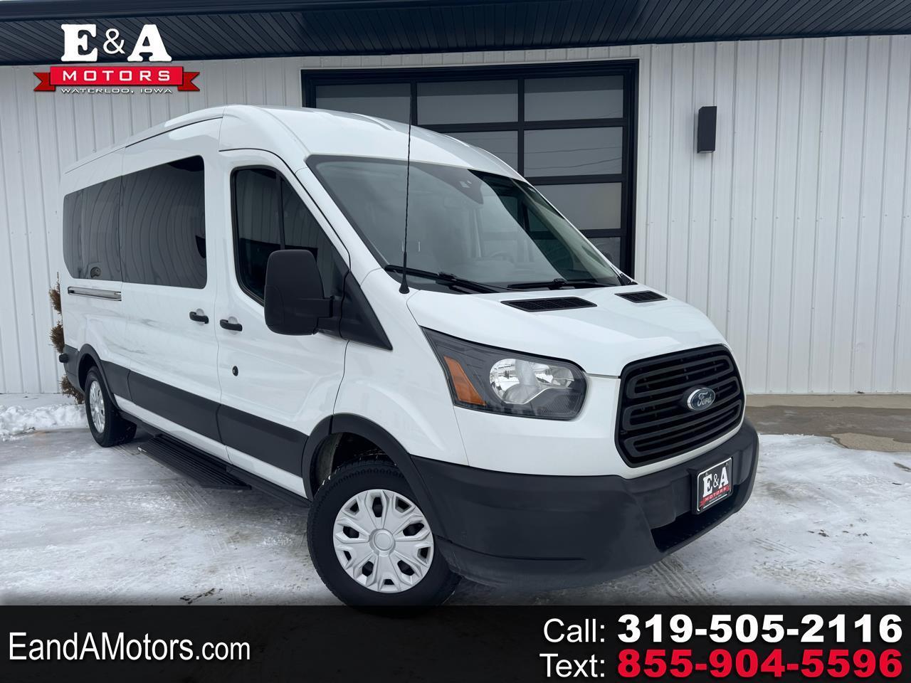 2019 Ford Transit Passenger Wagon T-350 148" Med Roof XLT 12 Passenger