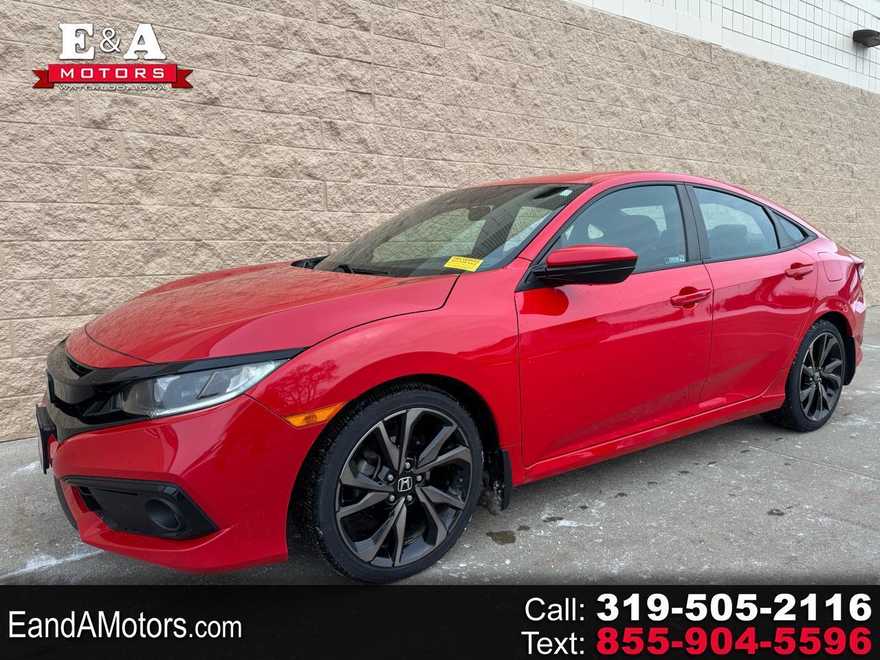 2020 Honda Civic Sedan Sport