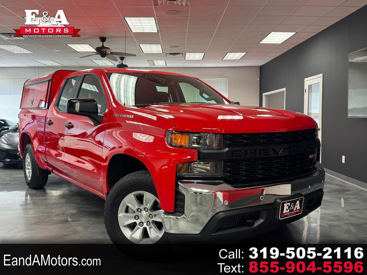 Chevrolet Silverado 1500 2WD Double Cab 147" Work Truck 2020