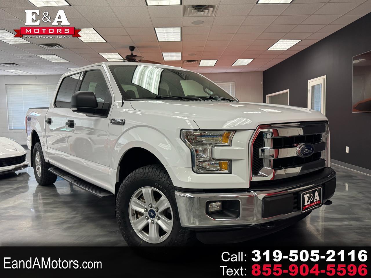 2016 Ford F-150 4WD SuperCrew 145" XLT