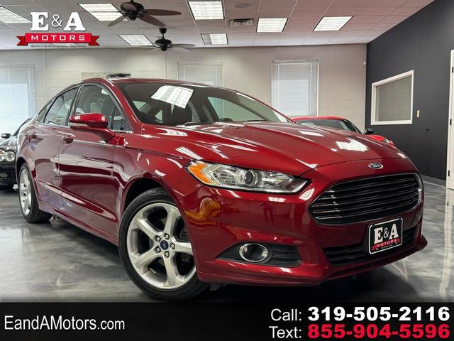 Red (Maroon) 2016 Ford Fusion SE Sedan Front-Wheel Drive Automatic