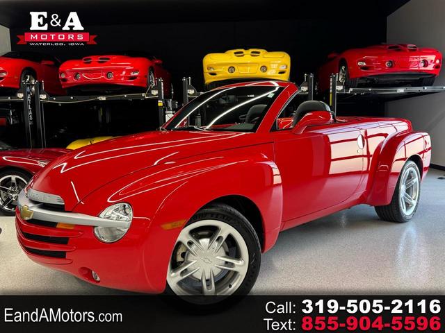 Red 2003 Chevrolet SSR LS RWD Convertible Rear-Wheel Drive Automatic