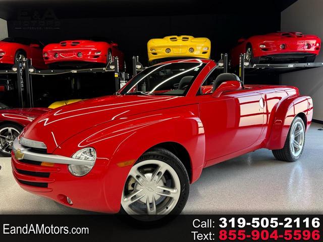 Red 2003 Chevrolet SSR Convertible Rear-Wheel Drive Automatic