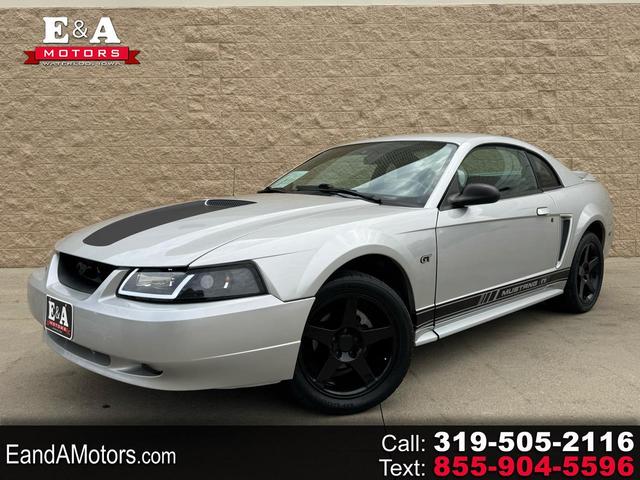 Silver 2000 Ford Mustang GT Coupe RWD Coupe Rear-Wheel Drive Automatic