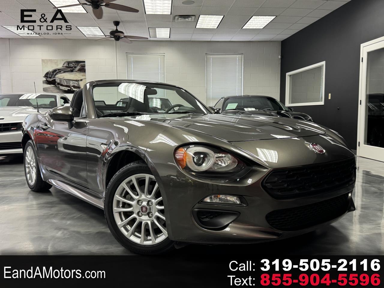 Brown 2017 FIAT 124 Spider Convertible Rear-Wheel Drive Automatic