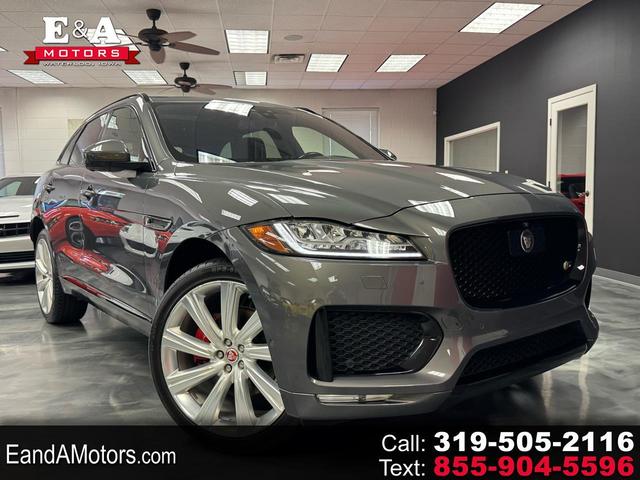 Gray 2017 Jaguar F-PACE SUV / Crossover All-Wheel Drive Automatic