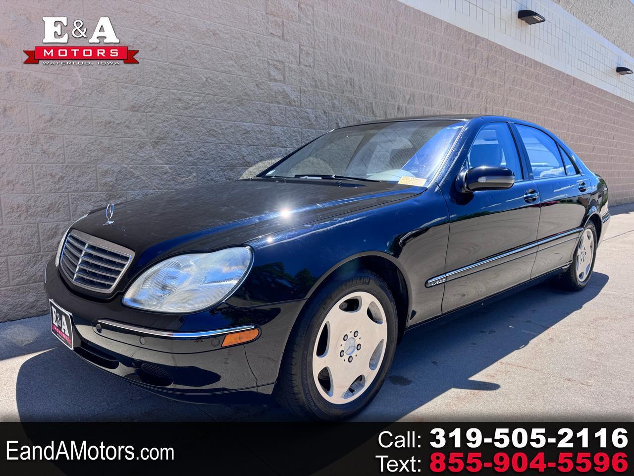 Mercedes-Benz S-Class 4dr Sdn 6.0L 2001