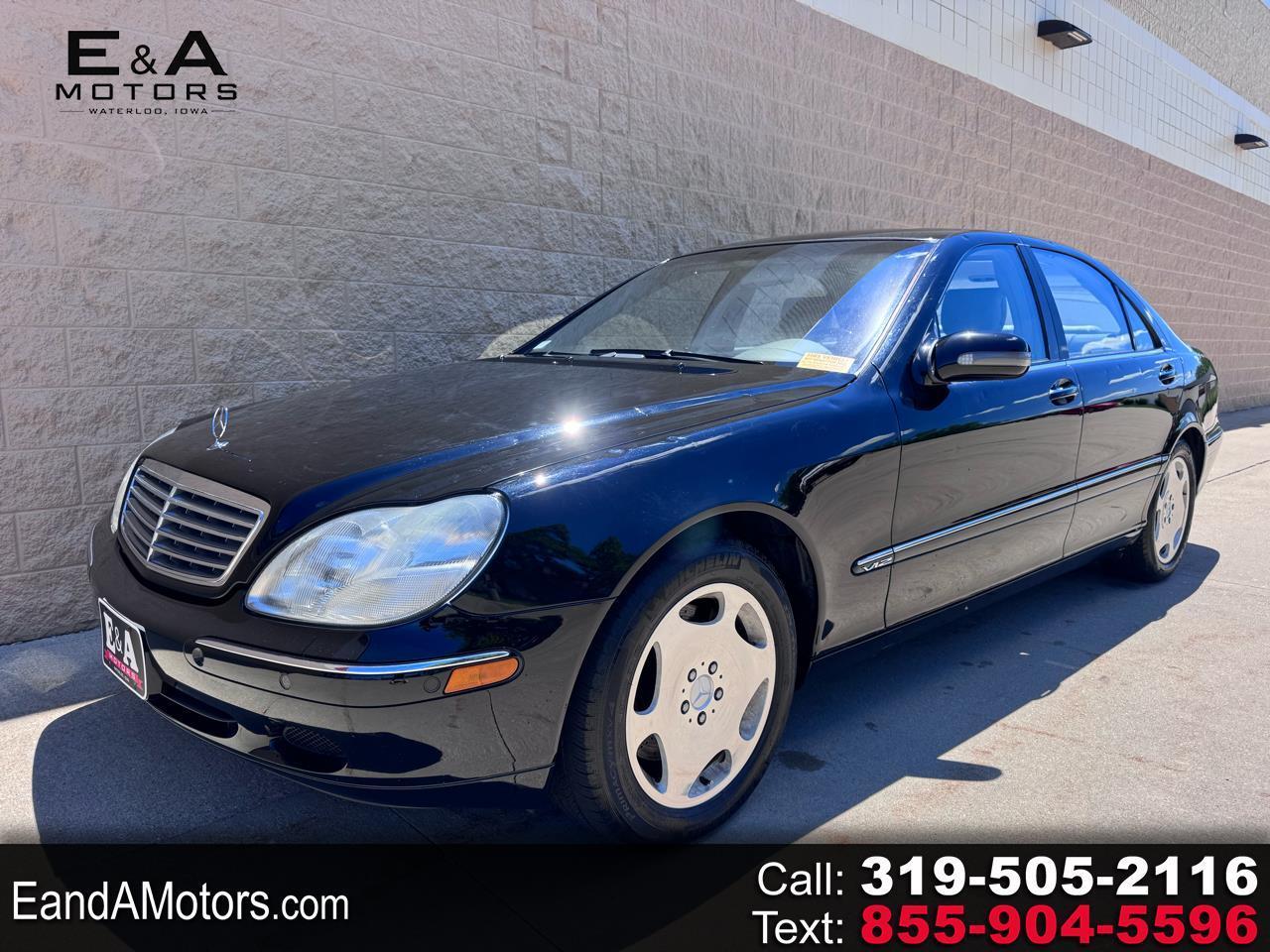2001 Mercedes-Benz S-Class 4dr Sdn 6.0L