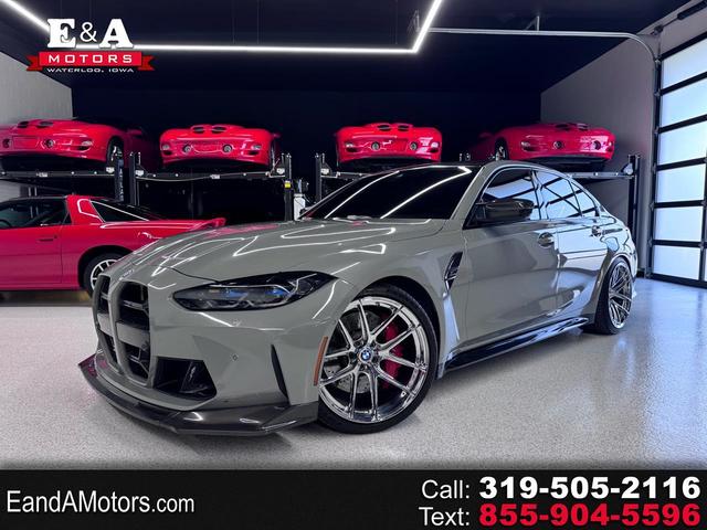 Gray 2023 BMW M3 Sedan All-Wheel Drive Automatic