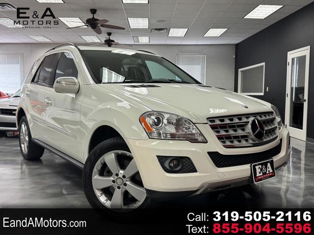 White 2009 Mercedes-Benz M-Class SUV / Crossover All-Wheel Drive Automatic