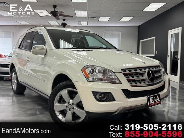 White 2009 Mercedes-Benz M-Class SUV / Crossover All-Wheel Drive Automatic