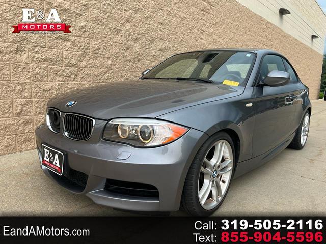 Brown (Tan) 2013 BMW 1 Series Coupe Rear-Wheel Drive 6-Speed Manual