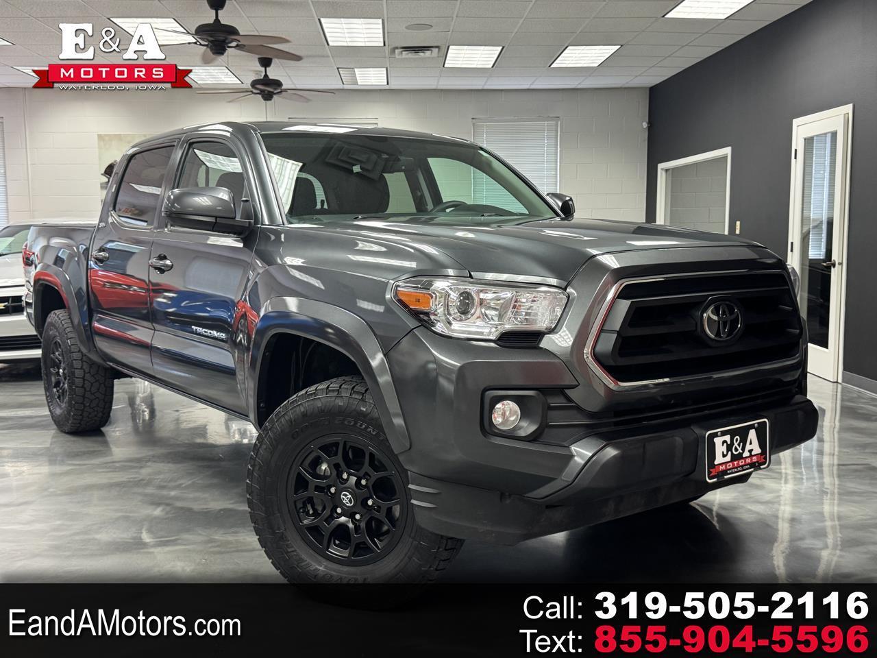 Gray 2022 Toyota Tacoma Pickup Truck Four-Wheel Drive Automatic