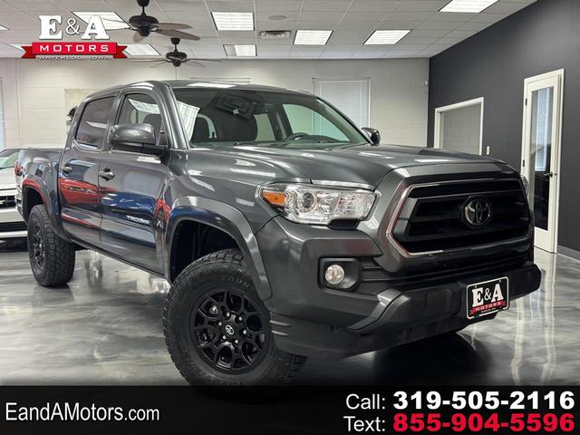 Gray 2022 Toyota Tacoma Pickup Truck Four-Wheel Drive Automatic