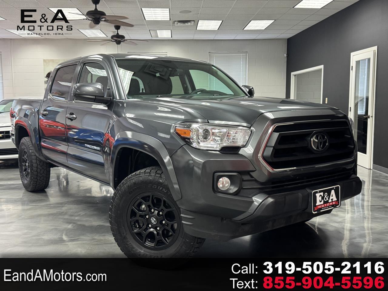 Gray 2022 Toyota Tacoma Pickup Truck Four-Wheel Drive Automatic