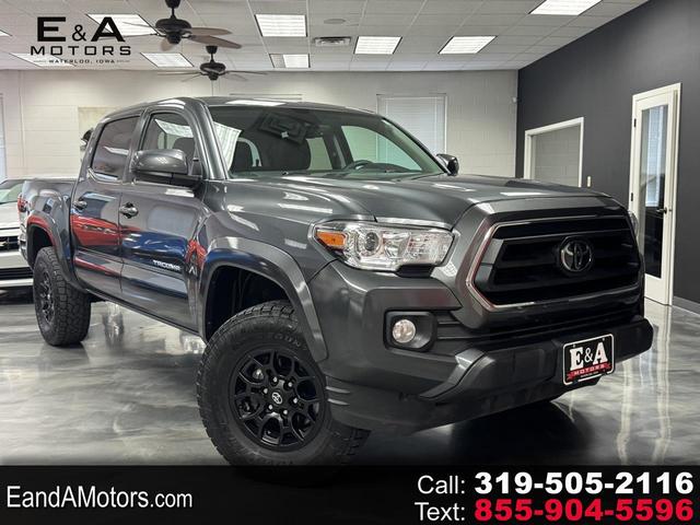 Gray 2022 Toyota Tacoma Pickup Truck Four-Wheel Drive Automatic