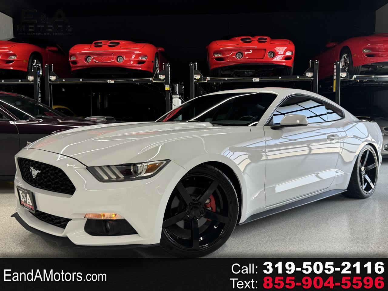White 2016 Ford Mustang Coupe Rear-Wheel Drive Automatic