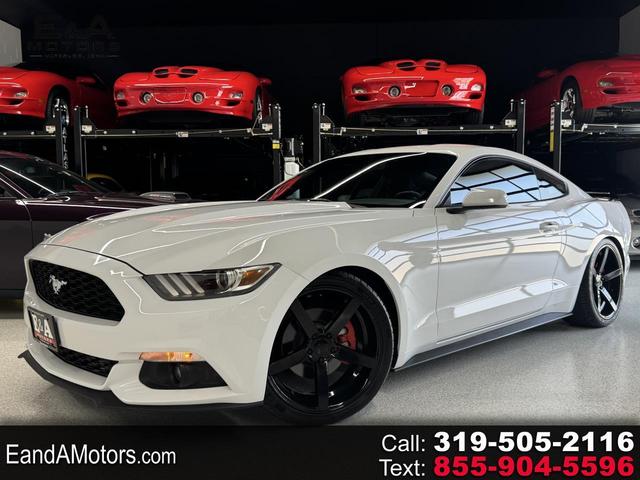 White 2016 Ford Mustang Coupe Rear-Wheel Drive Automatic
