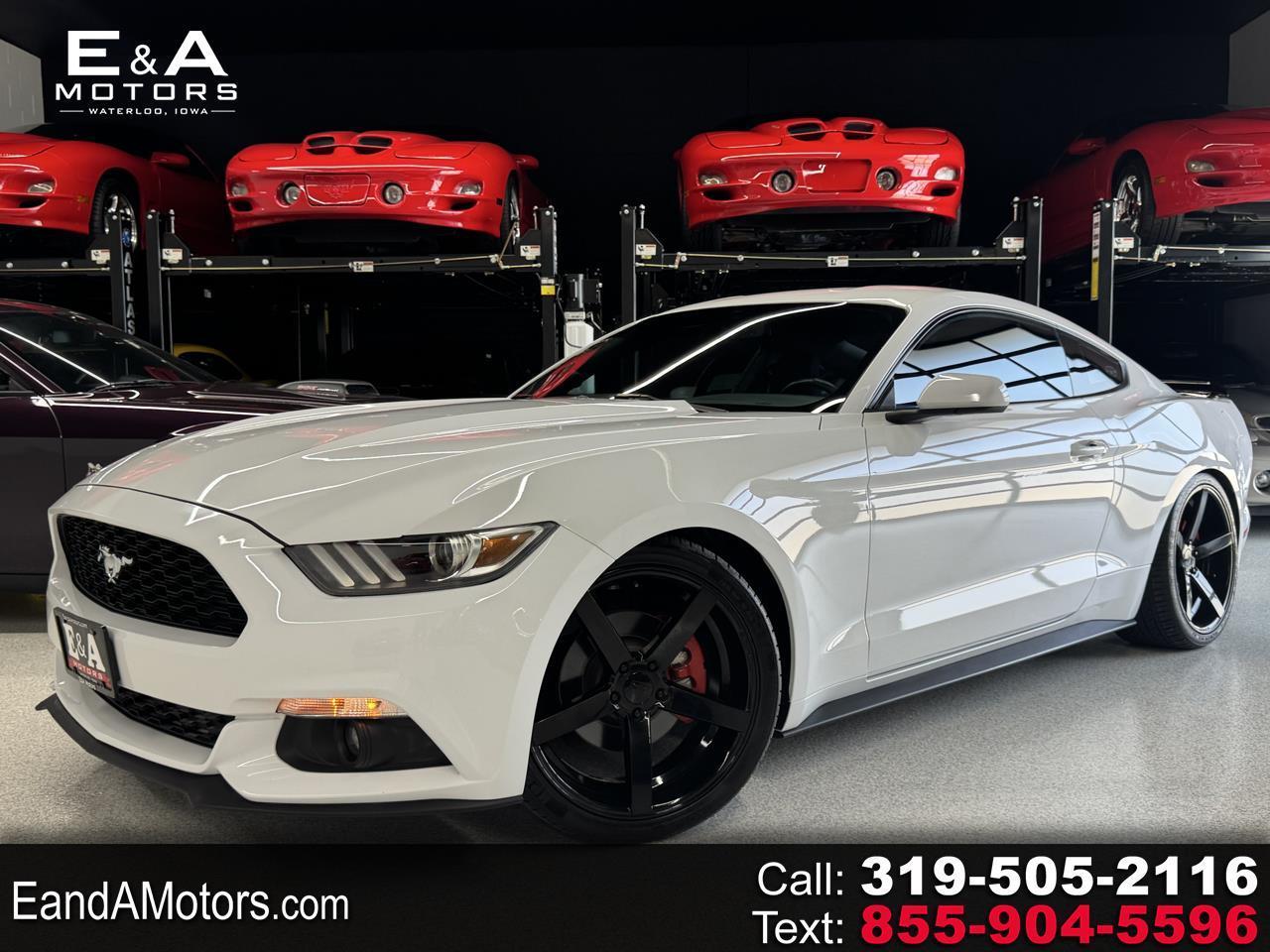 White 2016 Ford Mustang Coupe Rear-Wheel Drive Automatic