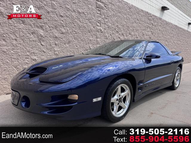 Blue 2001 Pontiac Firebird Coupe Rear-Wheel Drive 6-Speed Manual