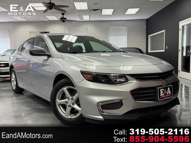 Silver 2016 Chevrolet Malibu Sedan Front-Wheel Drive Automatic