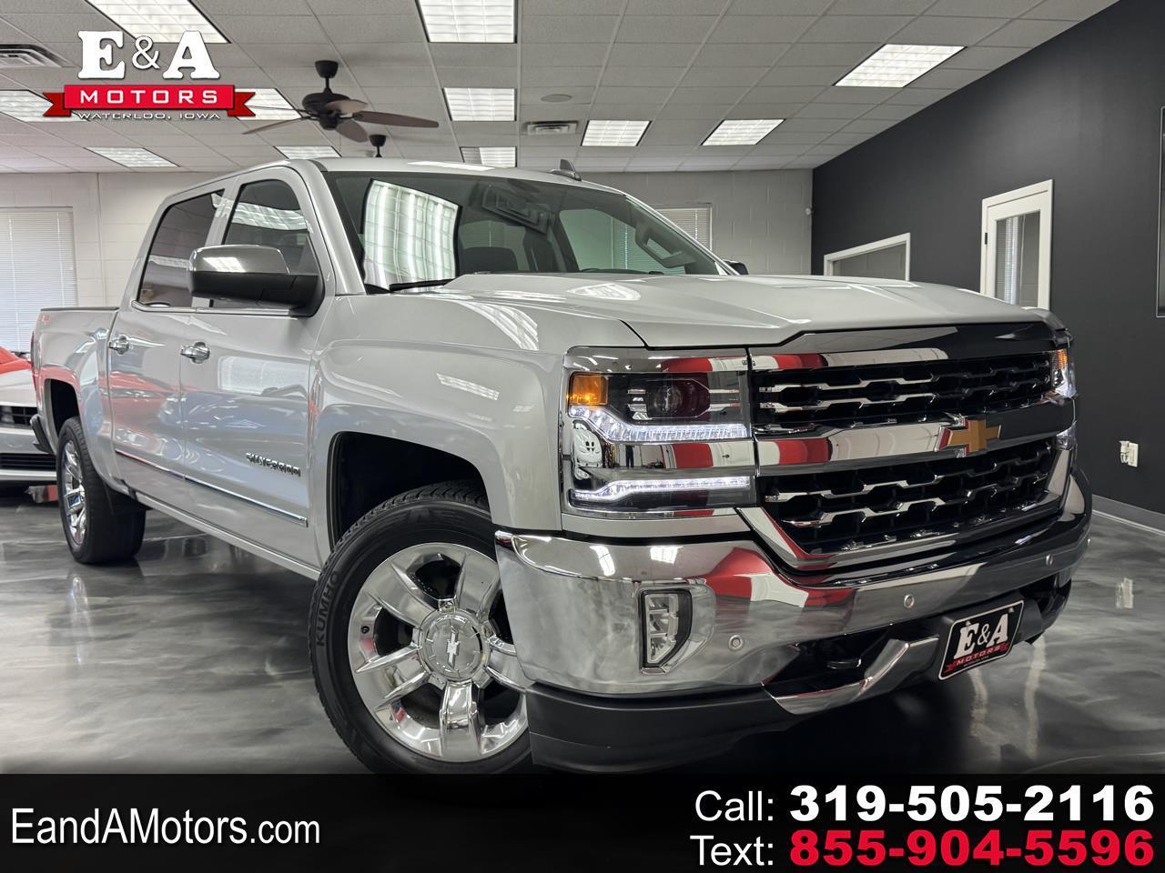 Chevrolet Silverado 1500 4WD Crew Cab 143.5" LTZ 2018
