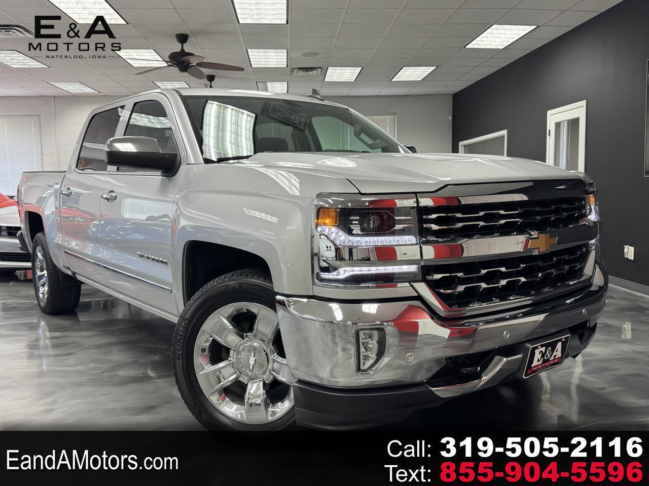 Chevrolet Silverado 1500 4WD Crew Cab 143.5" LTZ 2018