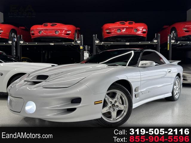 Silver 2000 Pontiac Firebird Coupe Rear-Wheel Drive 6-Speed Manual