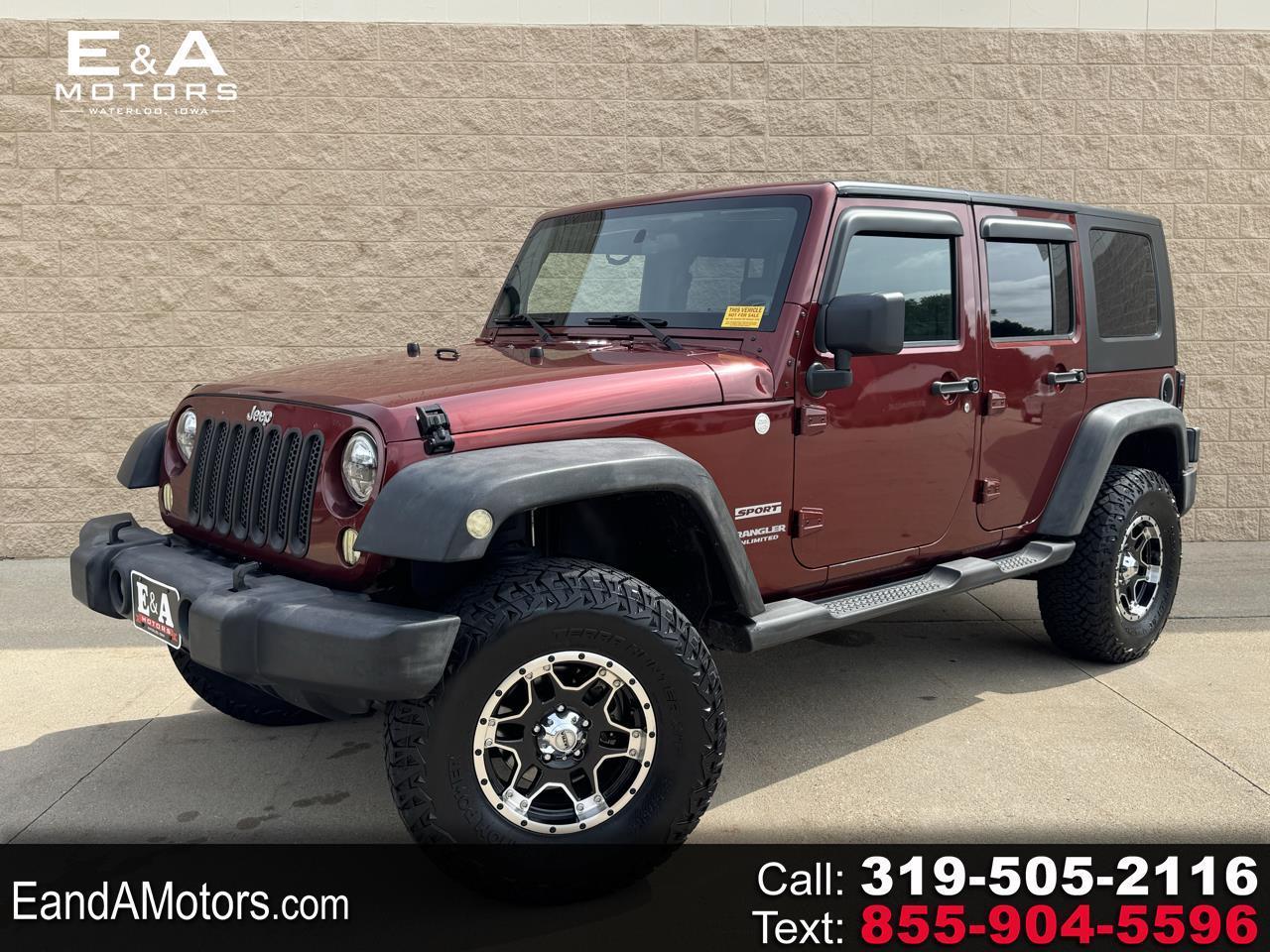 2010 Jeep Wrangler Unlimited 4WD Sport