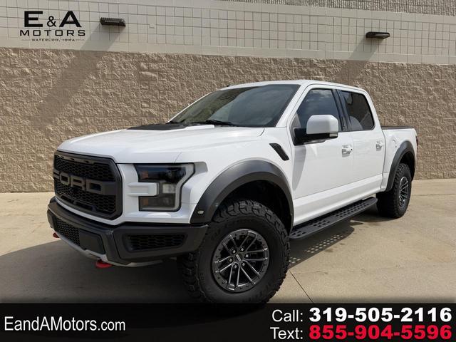 White 2017 Ford F-150 Pickup Truck Four-Wheel Drive Automatic