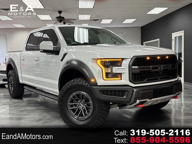White 2017 Ford F-150 Pickup Truck Four-Wheel Drive Automatic