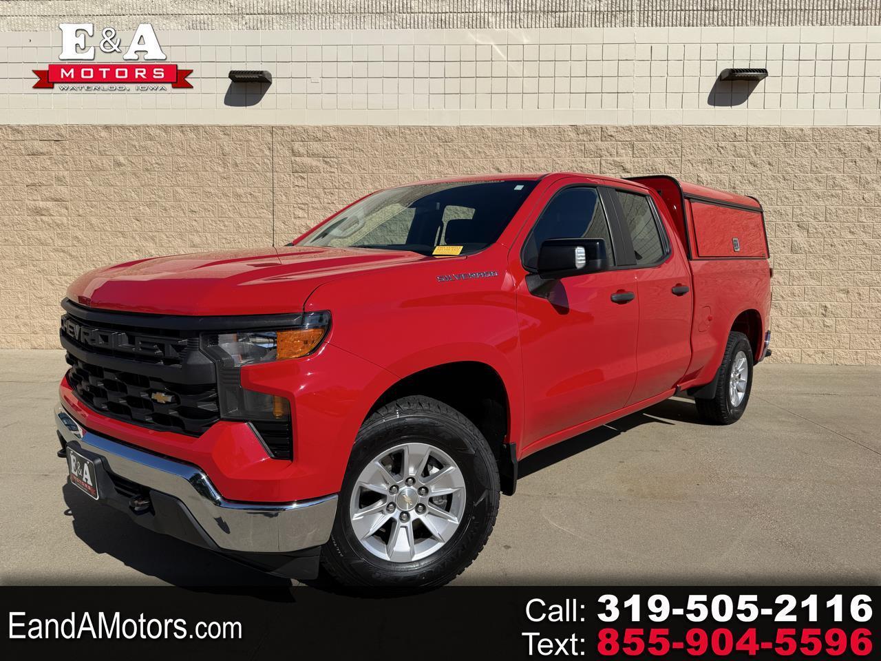 2022 Chevrolet Silverado 1500 2WD Double Cab 147" Work Truck