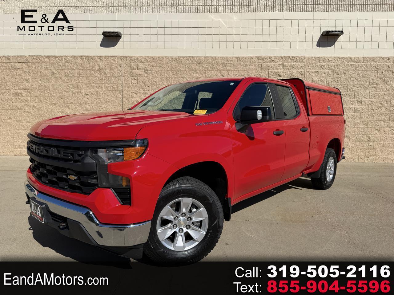 2022 Chevrolet Silverado 1500 2WD Double Cab 147" Work Truck