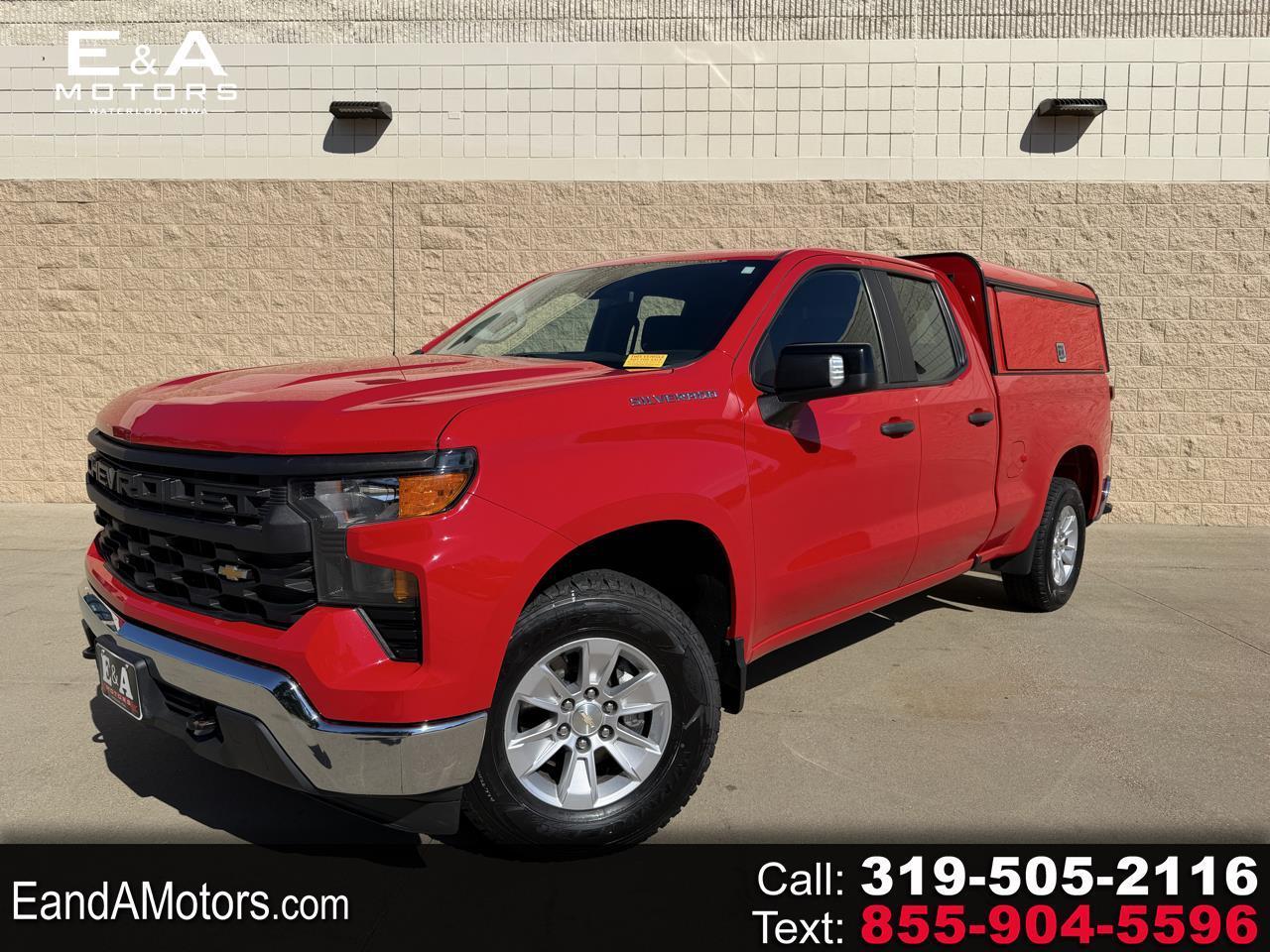 Chevrolet Silverado 1500 2WD Double Cab 147" Work Truck 2022