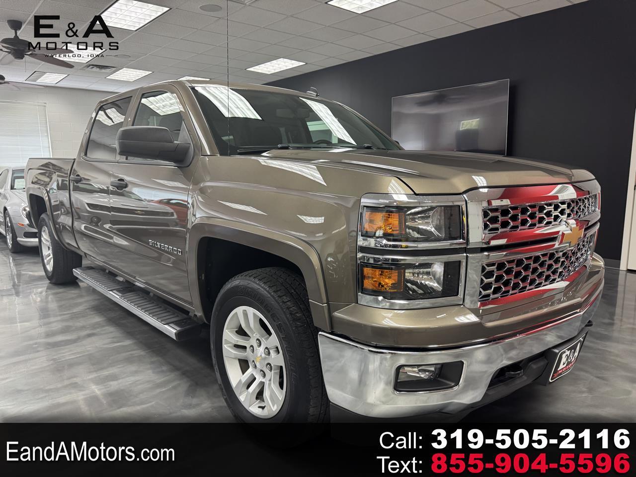 Brown 2014 Chevrolet Silverado 1500 Pickup Truck Four-Wheel Drive Automatic