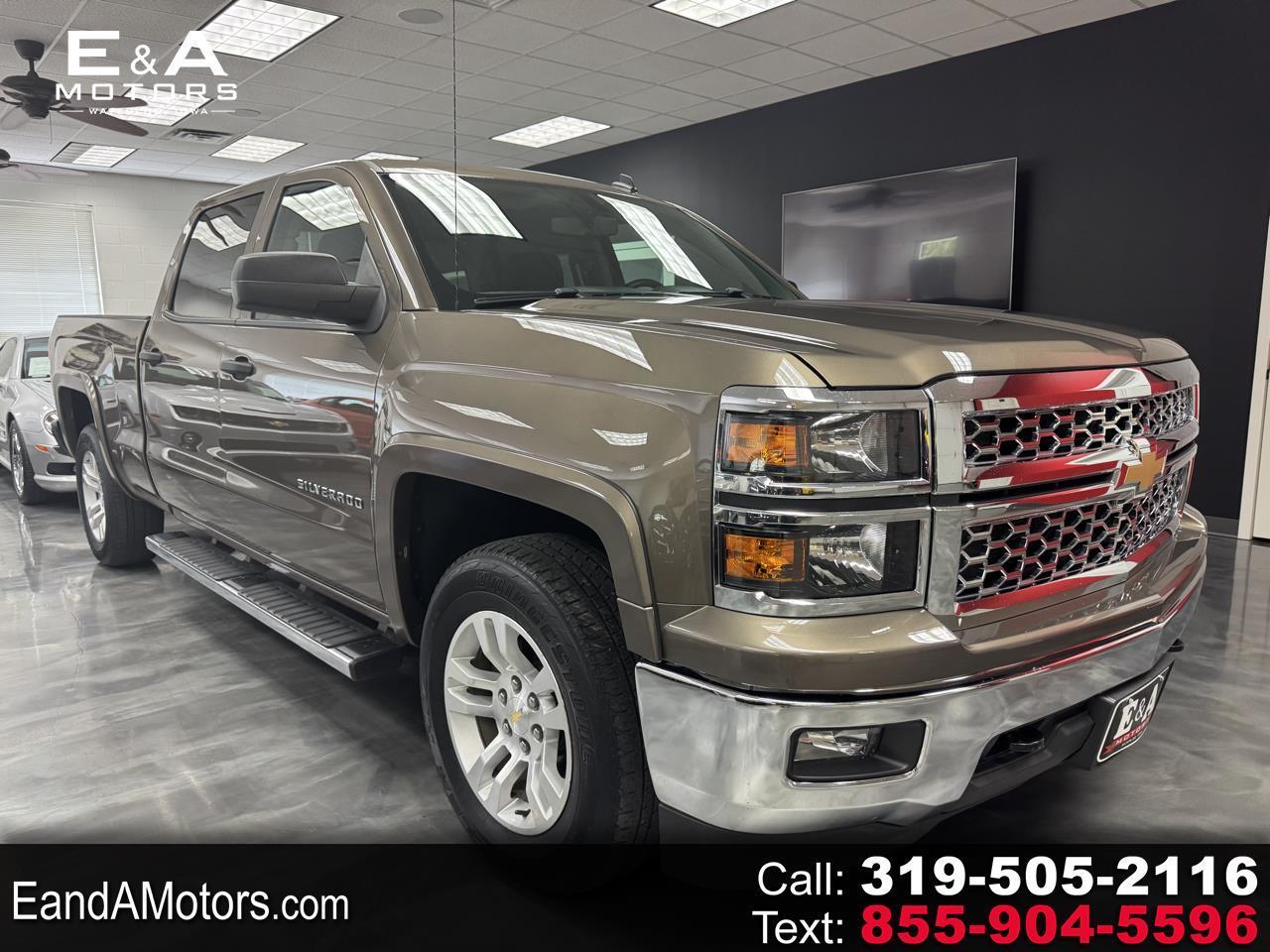 Brown 2014 Chevrolet Silverado 1500 Pickup Truck Four-Wheel Drive Automatic
