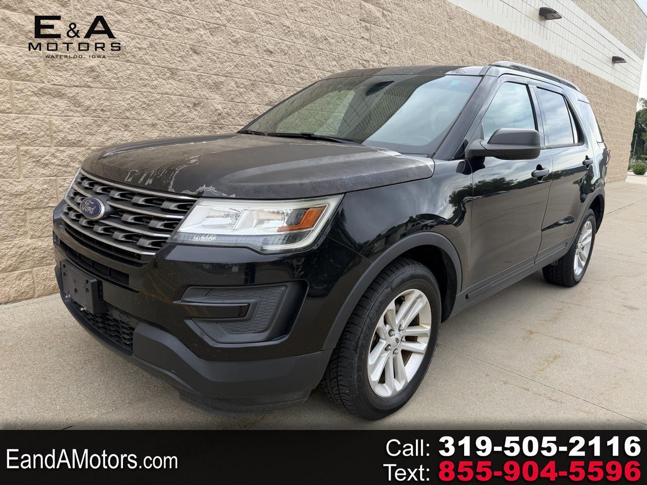 Black 2017 Ford Explorer SUV / Crossover All-Wheel Drive Automatic