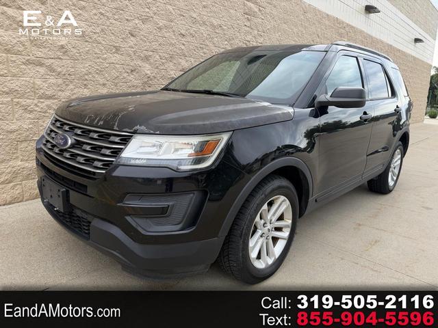 Black 2017 Ford Explorer SUV / Crossover All-Wheel Drive Automatic