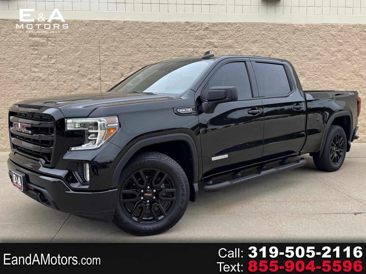 Black 2019 GMC Sierra 1500 Pickup Truck Four-Wheel Drive Automatic