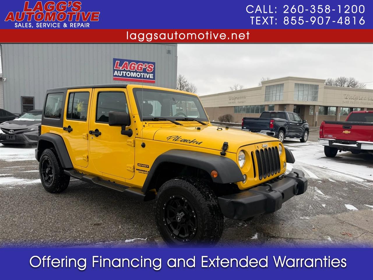 2015 Jeep Wrangler Unlimited Sport's photo