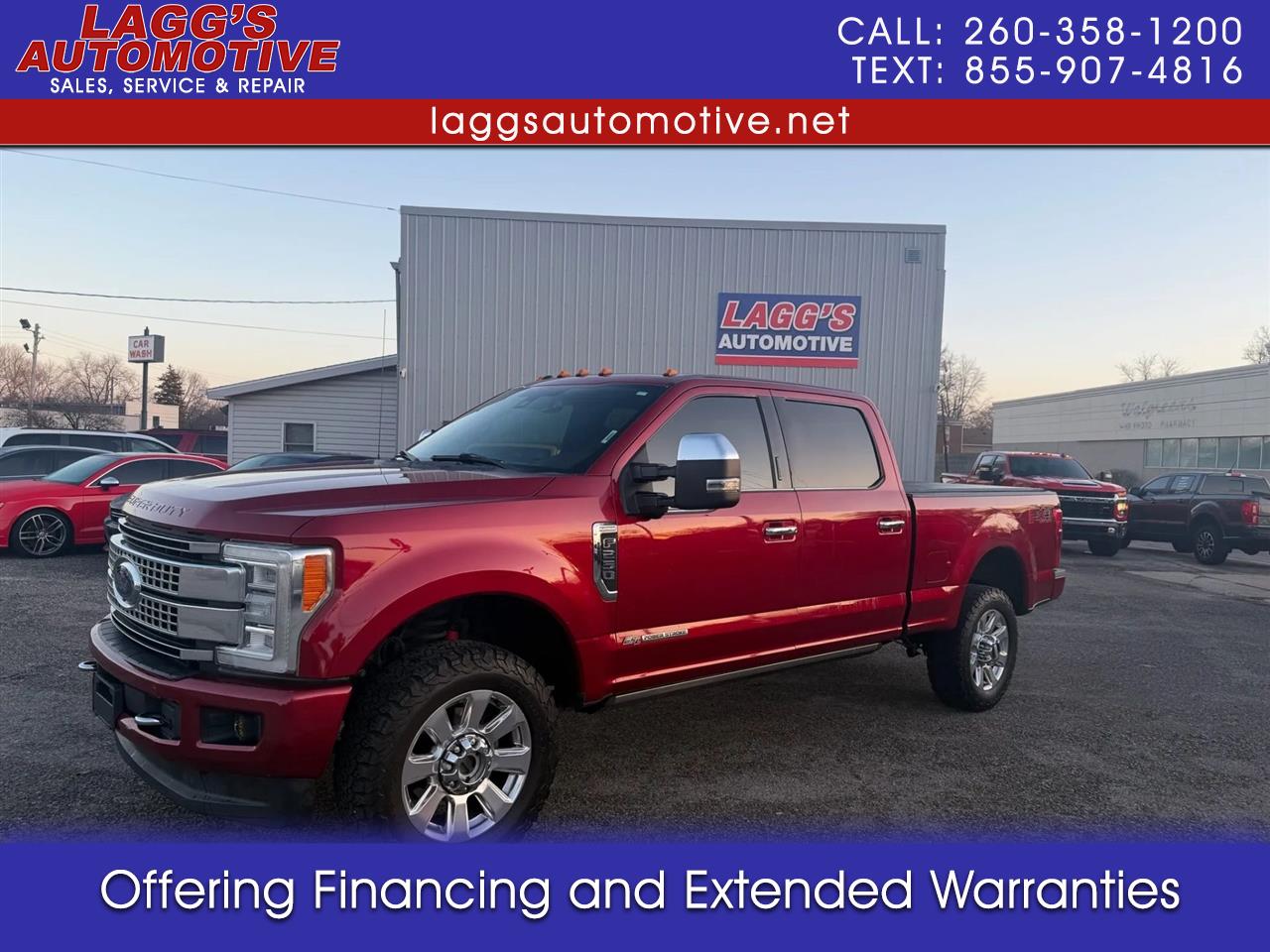 2017 Ford F-250 SD Platinum Pickup 4D 6 3/4 ft