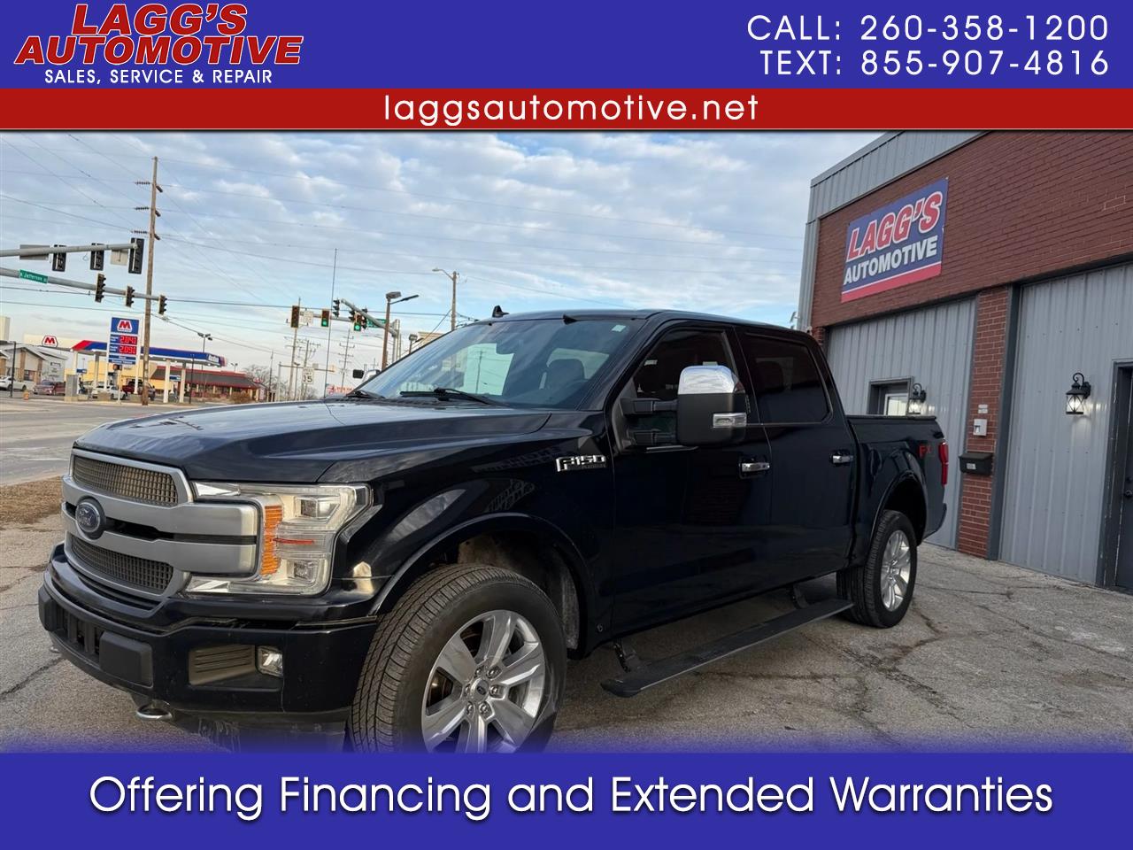 2019 Ford F-150 Platinum Pickup 4D 5 1/2 ft