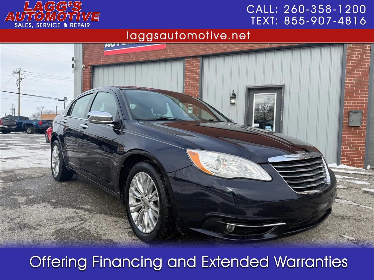 2012 Chrysler 200 Limited Sedan 4D