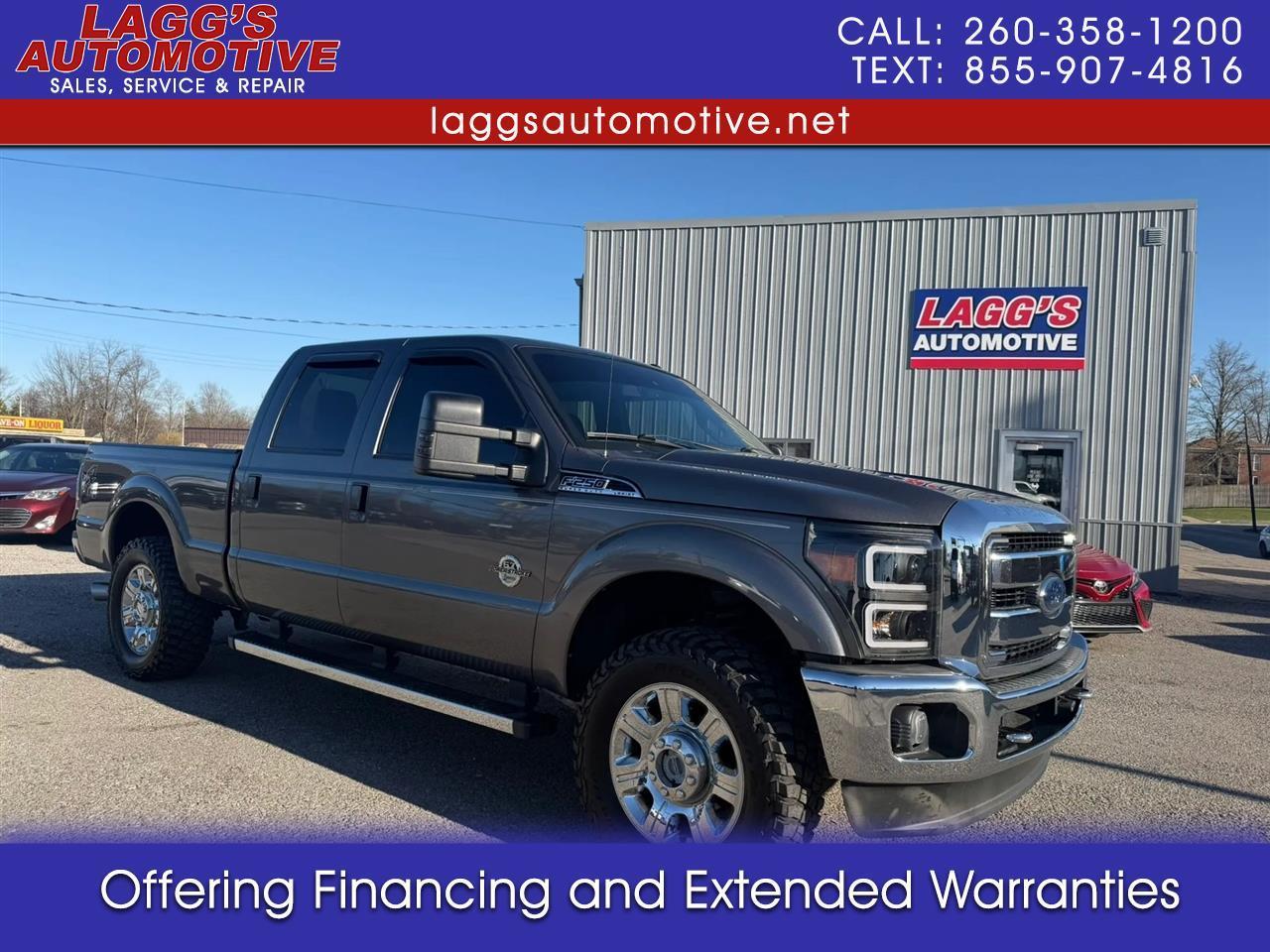2012 Ford F-250 SD Lariat Pickup 4D 6 3/4 ft