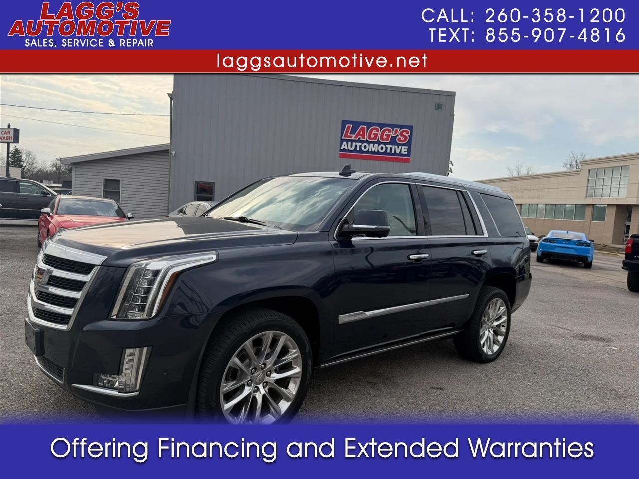 2018 Cadillac Escalade Premium Luxury Sport Utility 4D