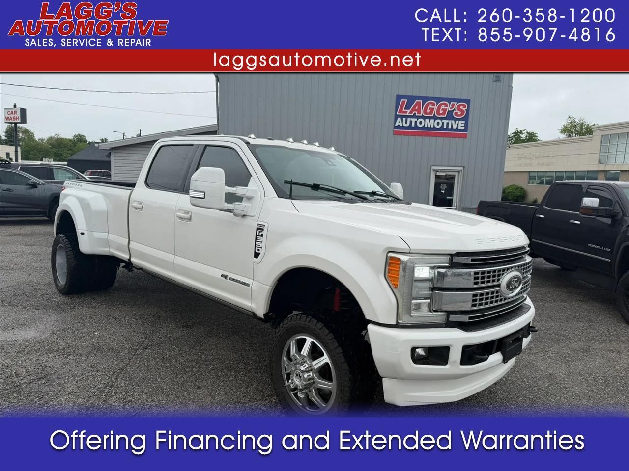 2017 Ford F-350 SD Platinum Pickup 4D 8 ft